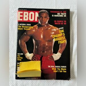 Ebony Magazine -Mike Tyson 1989